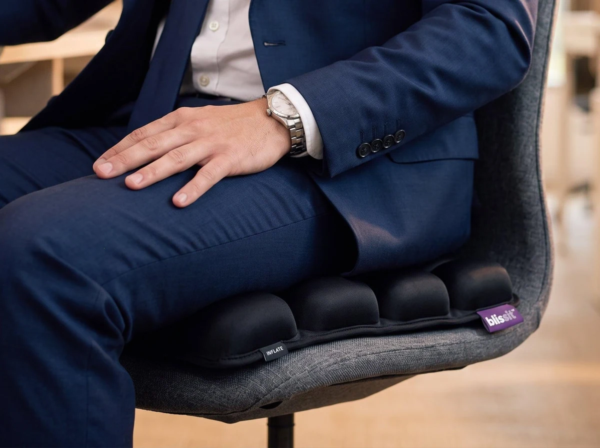 Tap the Deflate Valve While Seated for Custom Support